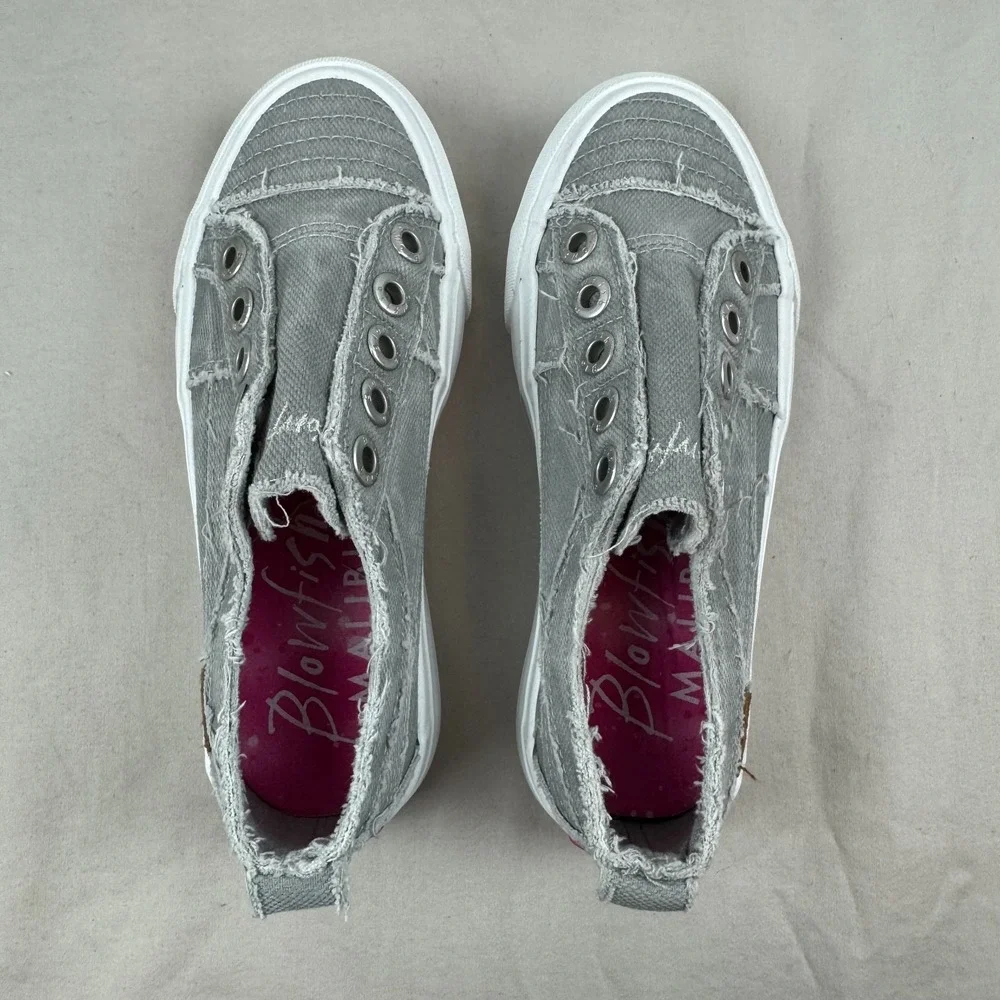 BLOWFISH MALIBU SADIE-K Kids Childrens Girls‎ Platform Sneaker Shoe Gray - 13C